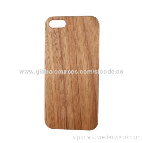 Cases for iPhone 5, with Wooden IMD Printing
